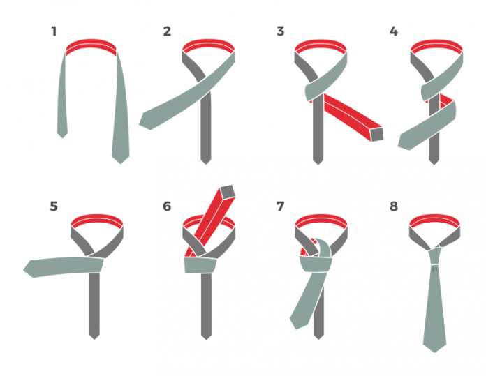 How to tie a tie?