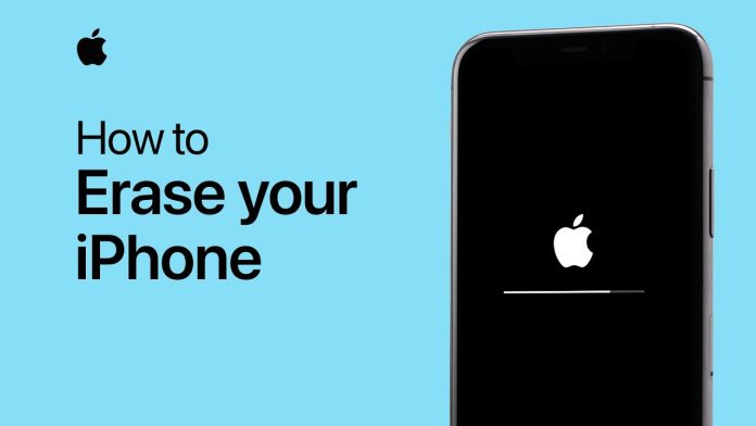 How to wipe an iPhone?
